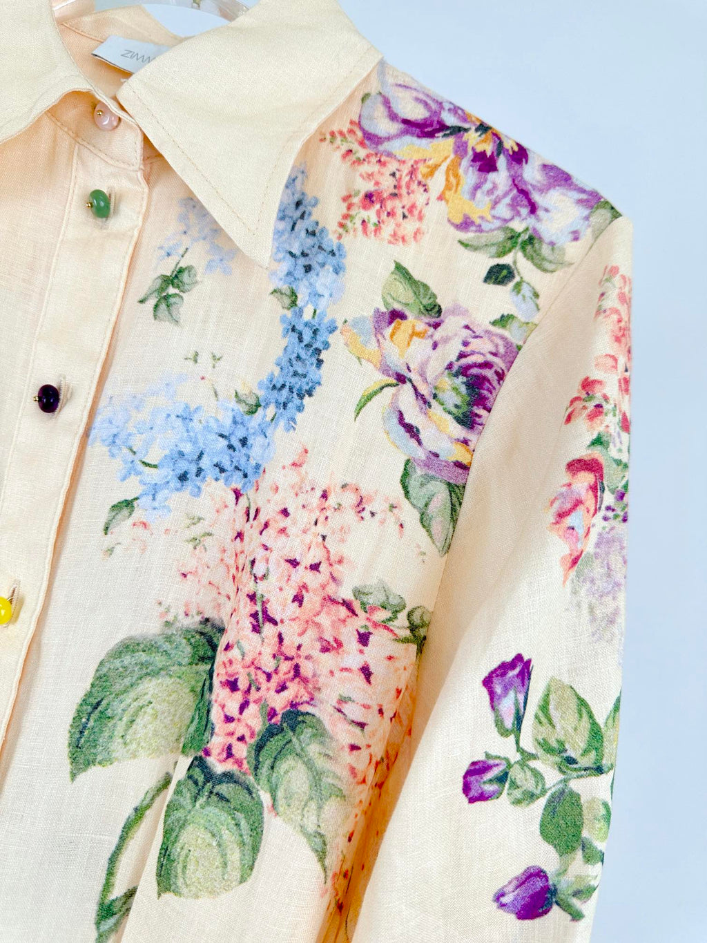 HALLIDAY TUCKED SHIRT DRESS 25S IN LINEN 266345