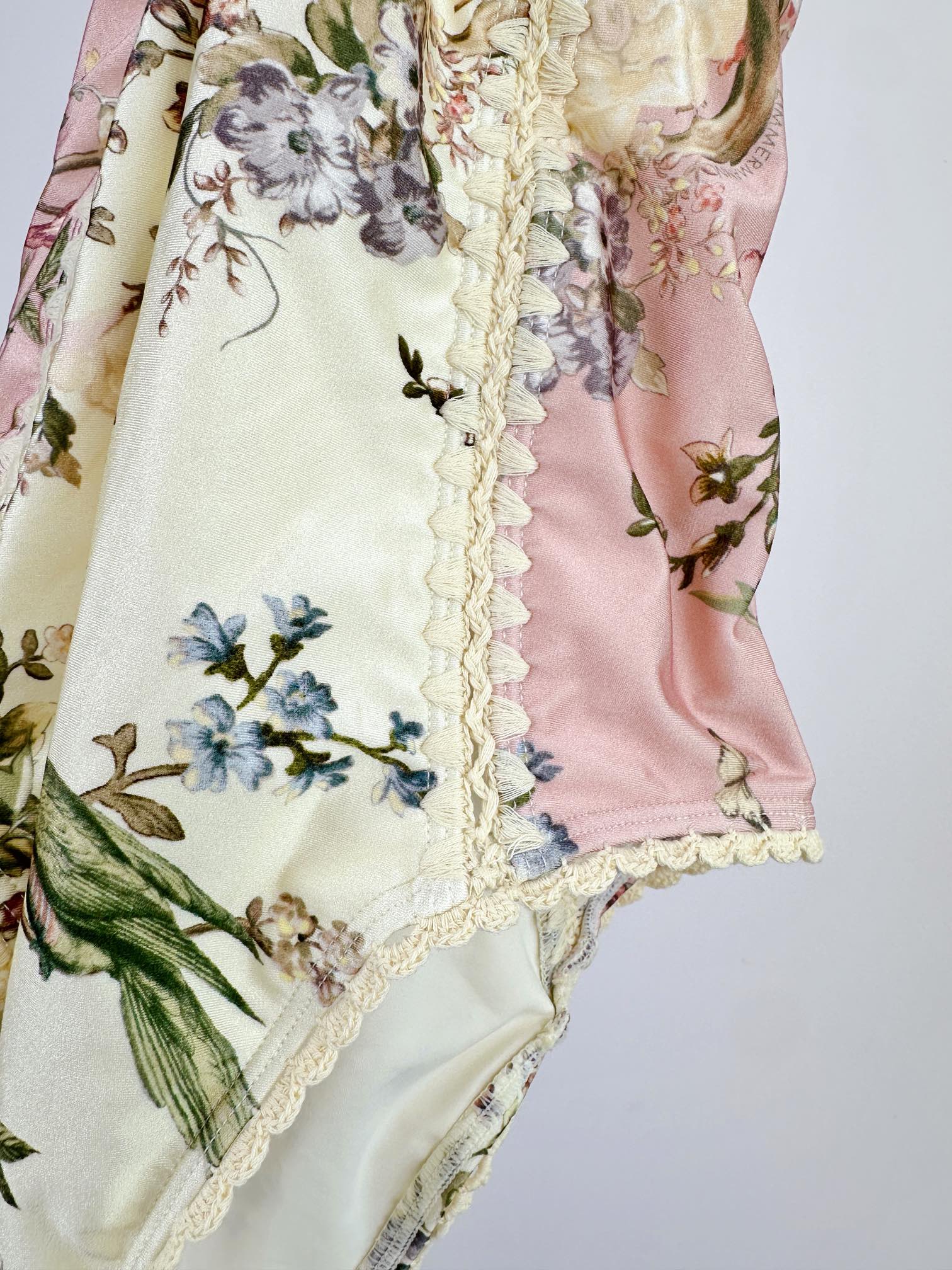 ZIMMERMANN BIKINI WITH PLUNGING NECKLINE 270509