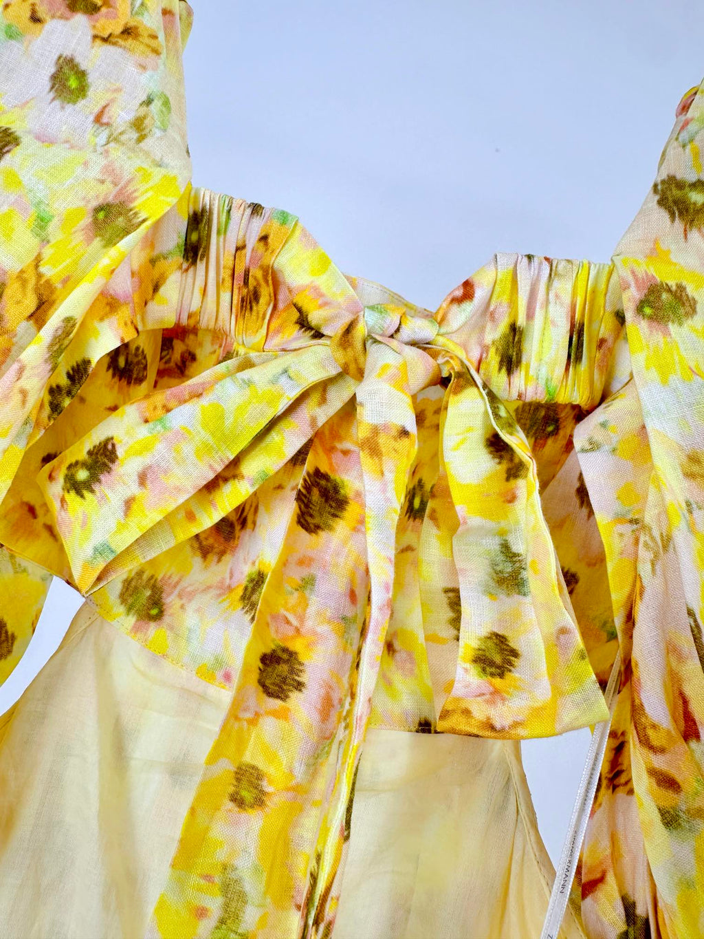 BACKLESS MIDI DRESS 25S IN LINEN 266369