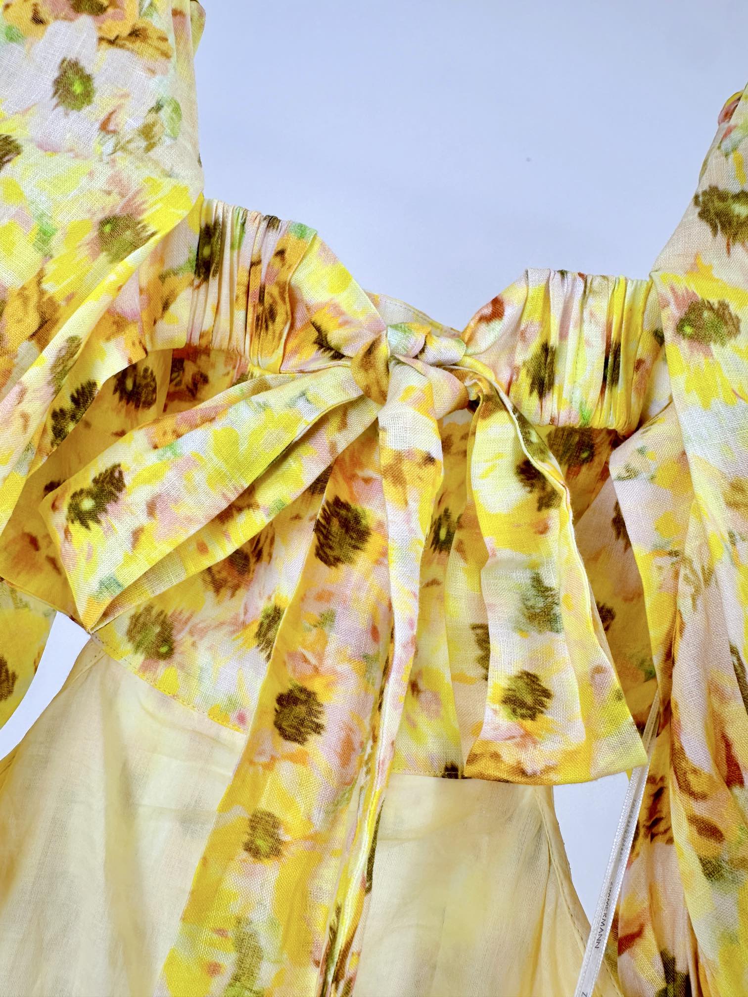 BACKLESS MIDI DRESS 25S IN LINEN 266369