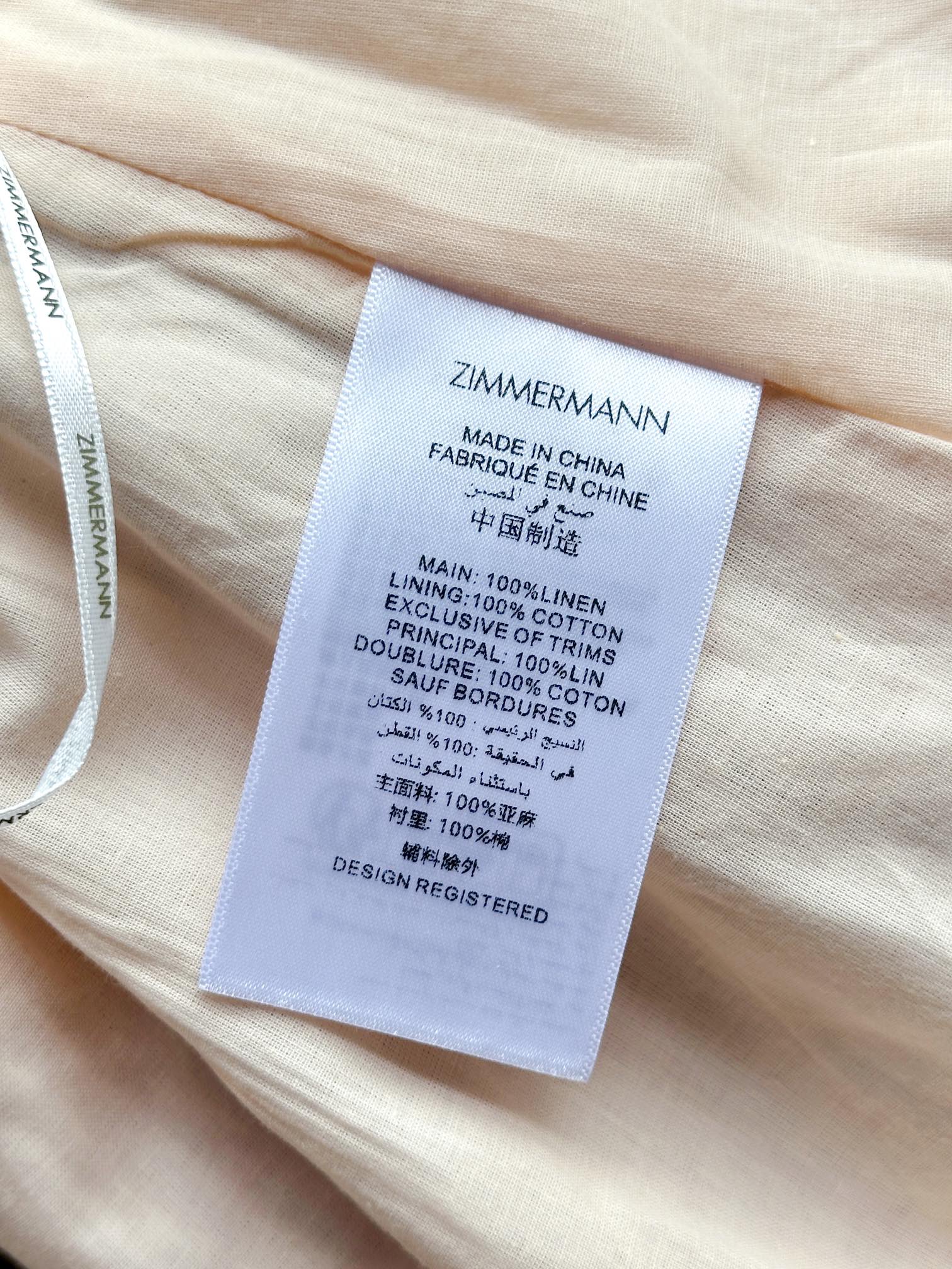 ZIMMERMANN PLEATED SHORTS 270176