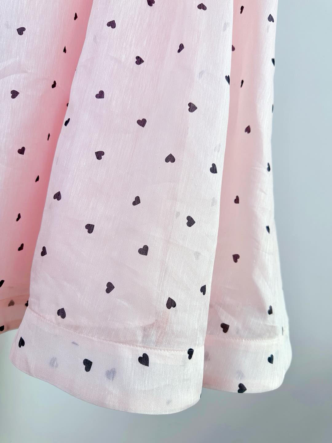 ZIMMERMANN HEART-PRINT KNEE-LENGTH DRESS 270169