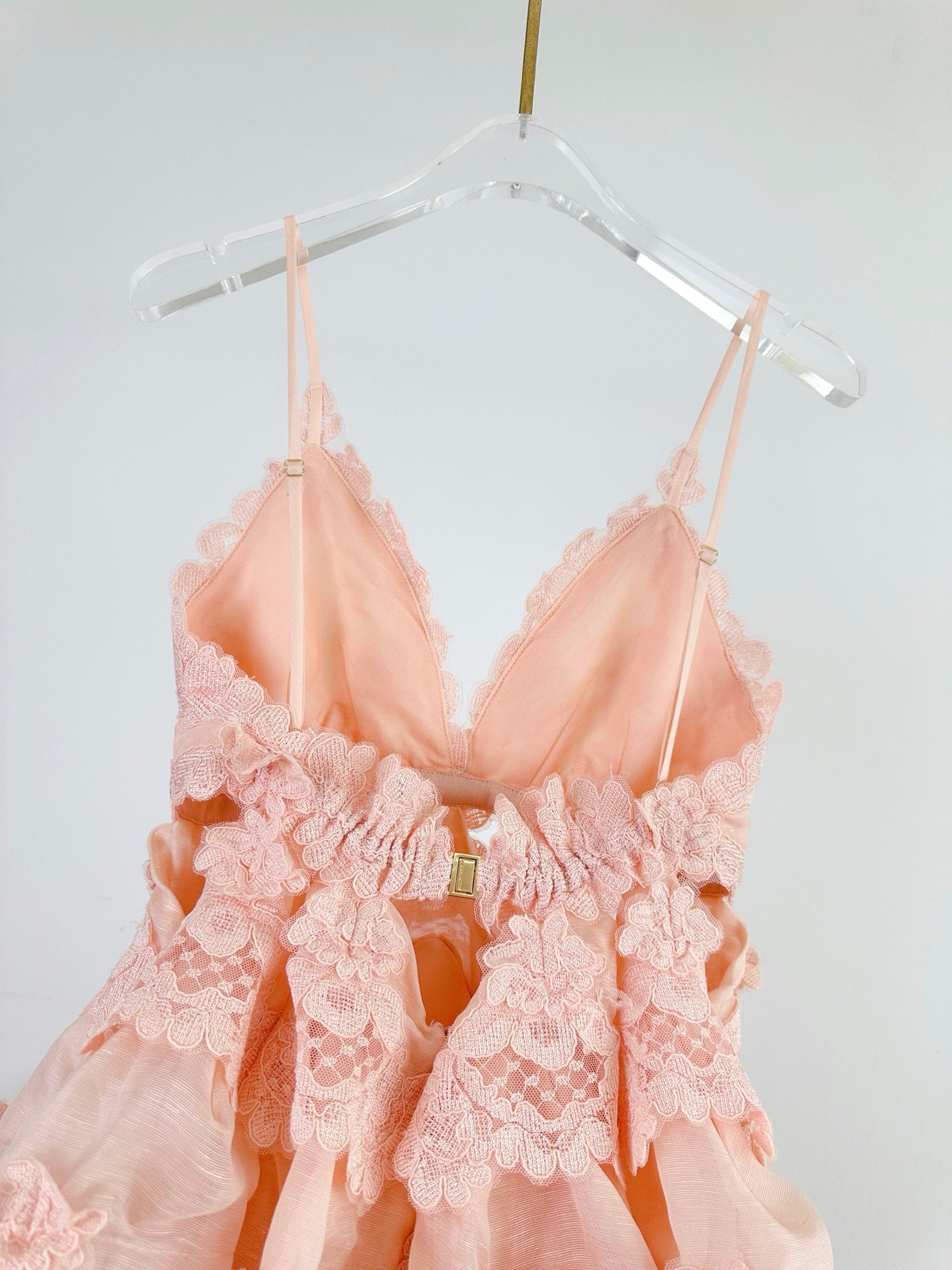 ZIMMERMANN OFF-SHOULDER LAYERED MAXI DRESS 270369