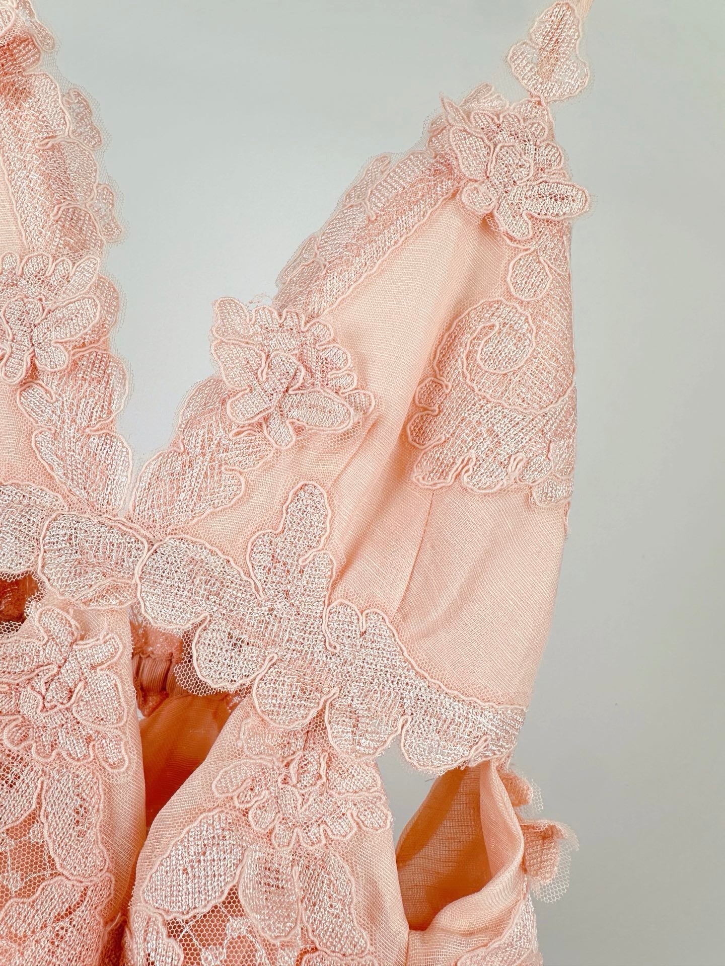 ZIMMERMANN LACE LAYERED MINI DRESS 270382