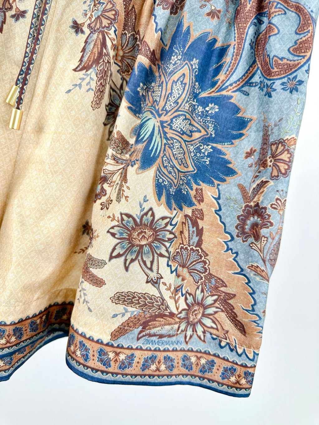 ELASTIC WAIST SILK SHORTS 25S IN HABUTAI SILK 266324