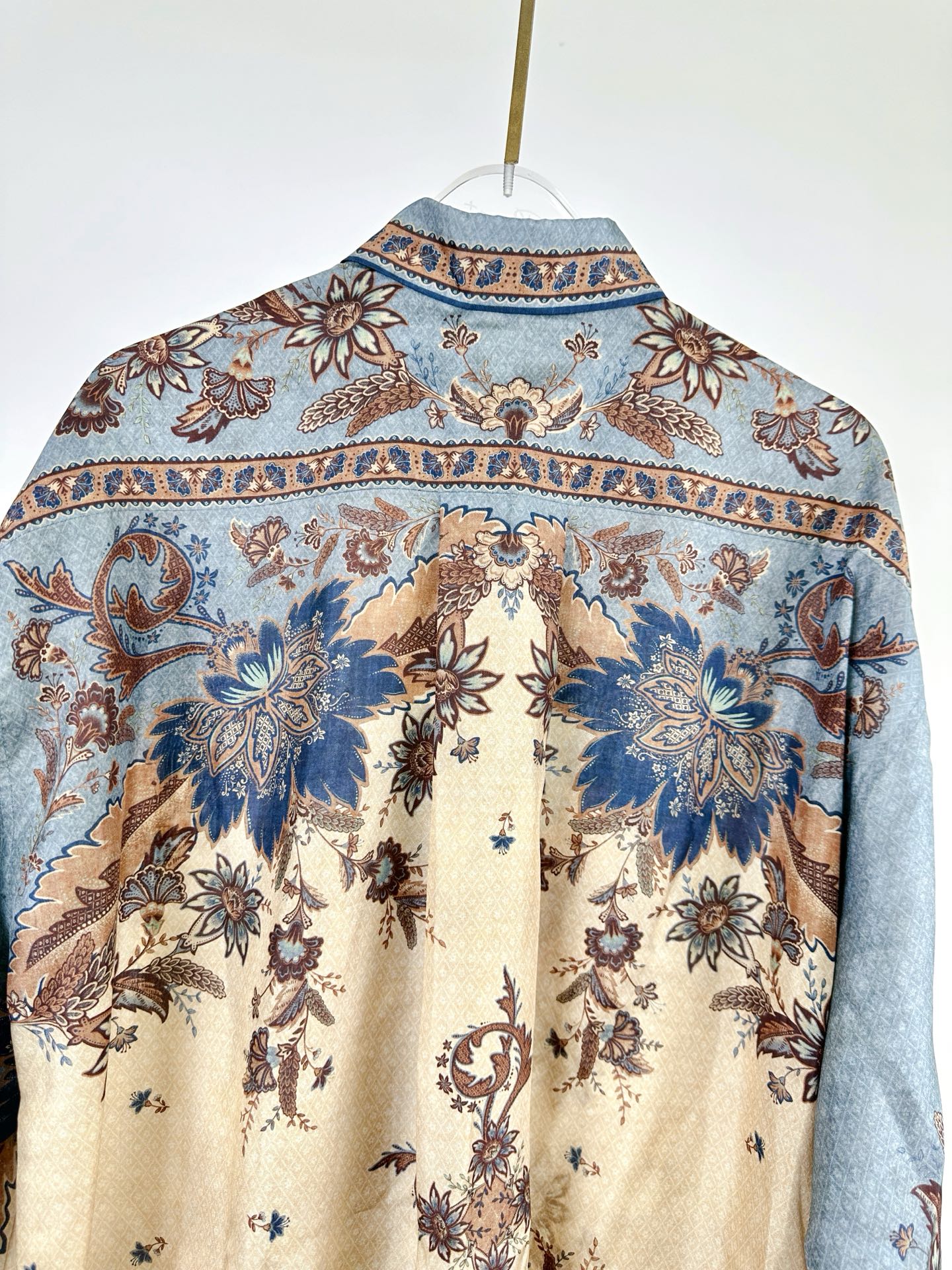 SHIRT ASCENSION OVERSIZED 25S IN SPUN SILK 266328