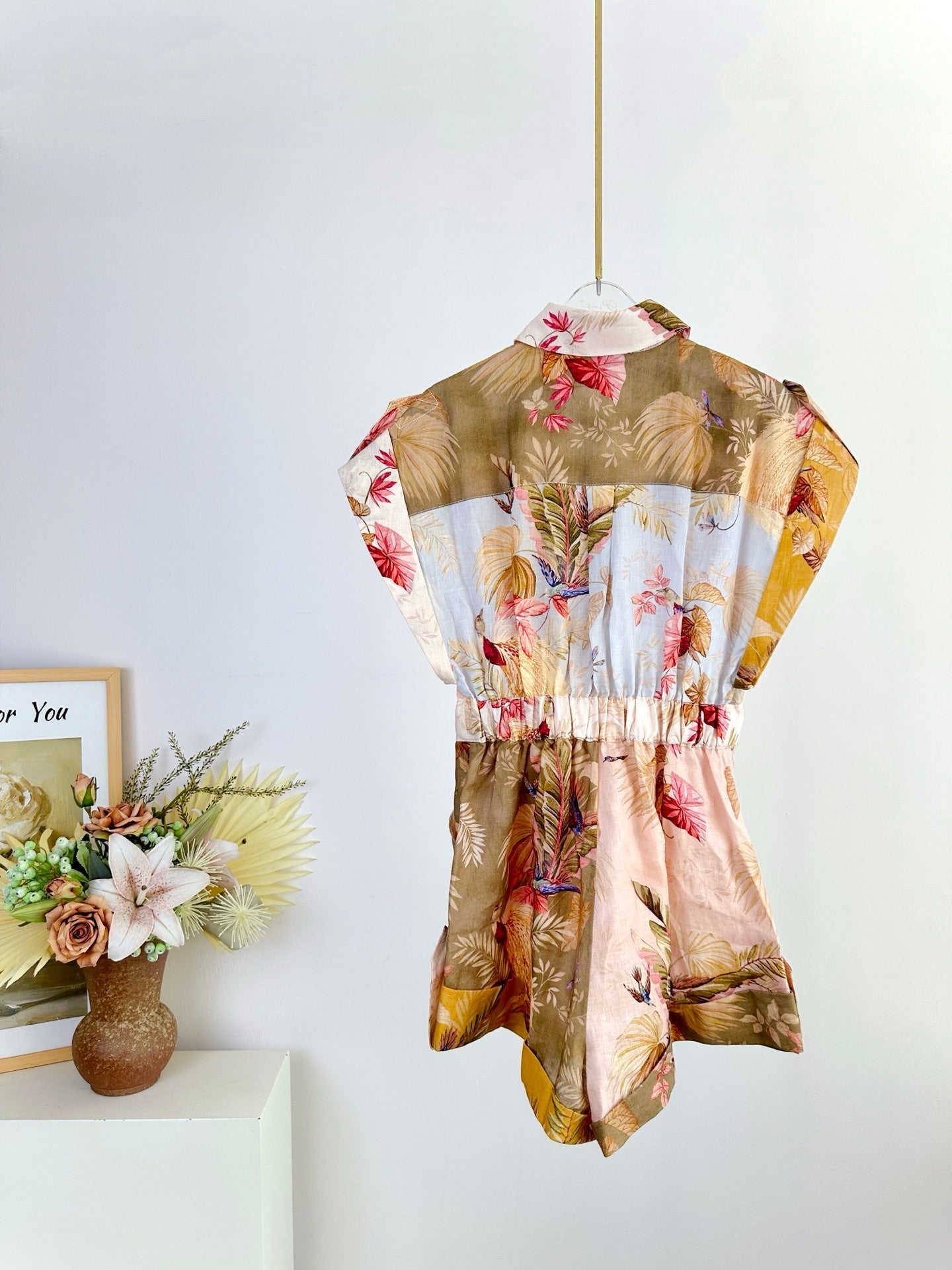 WAIST-TIE JUMPSUIT 266487