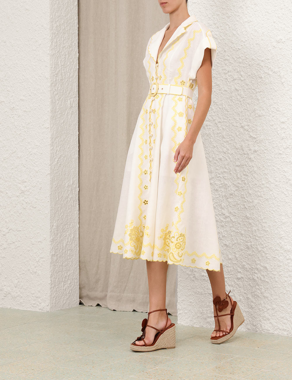 ZIMMERMANN MIDI DRESS 270260