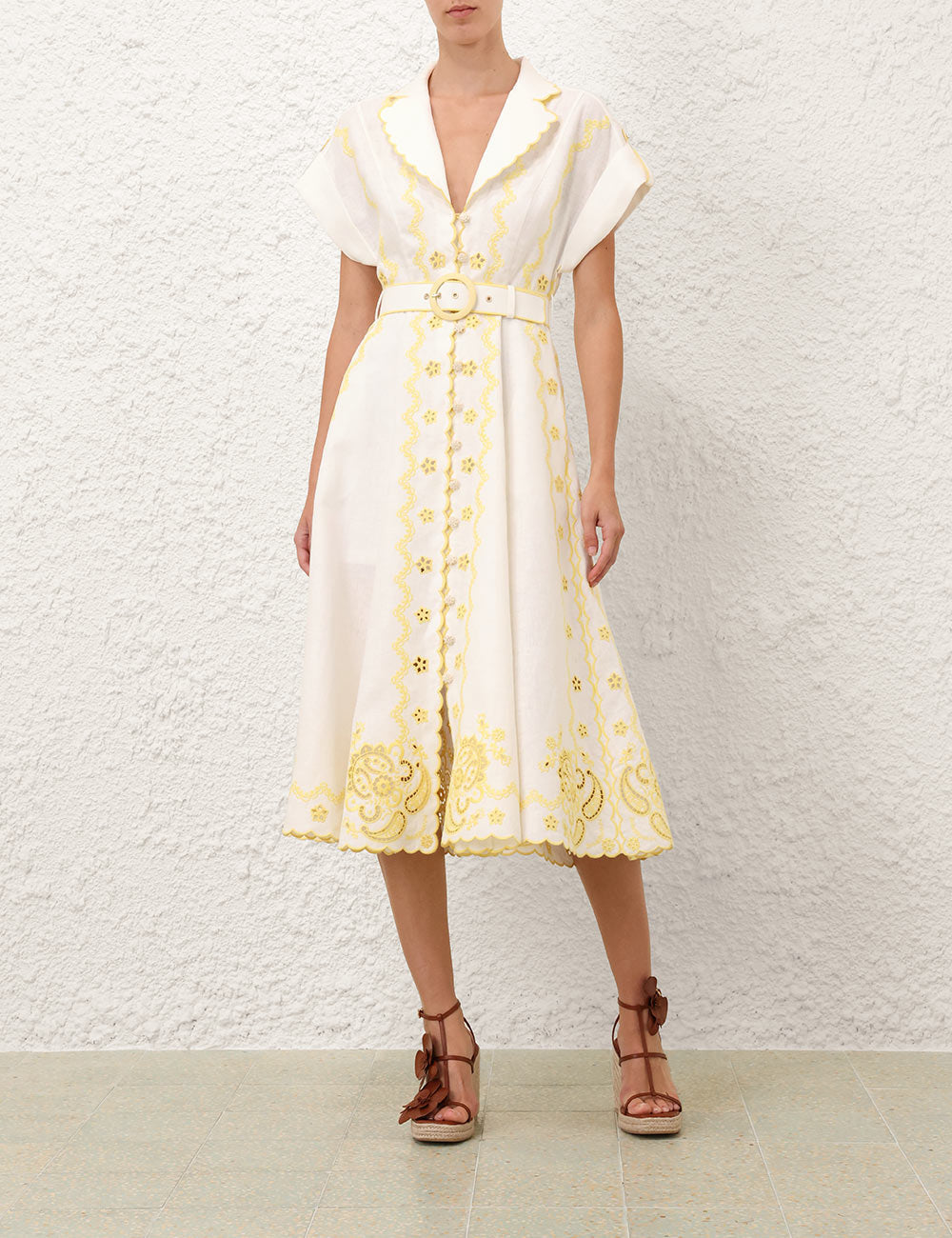 ZIMMERMANN MIDI DRESS 270260