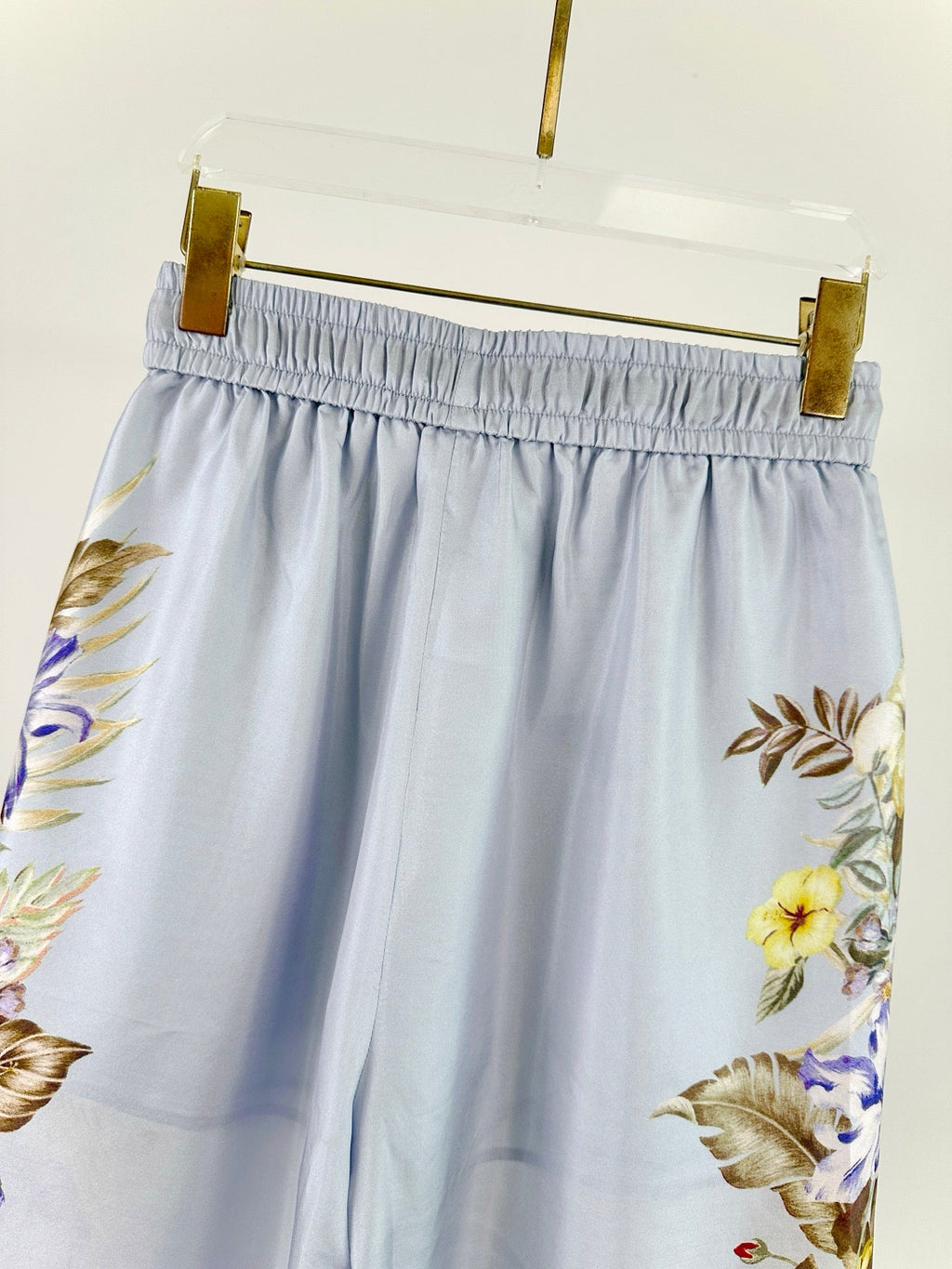 ZIMMERMANN WIDE-LEG PANTS WITH WAIST TIE 270125