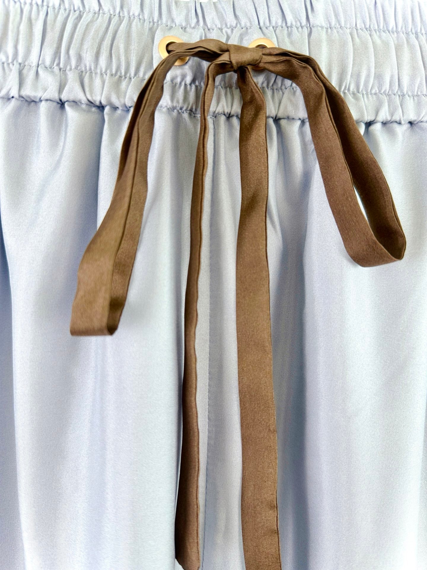 ZIMMERMANN WIDE-LEG PANTS WITH WAIST TIE 270125