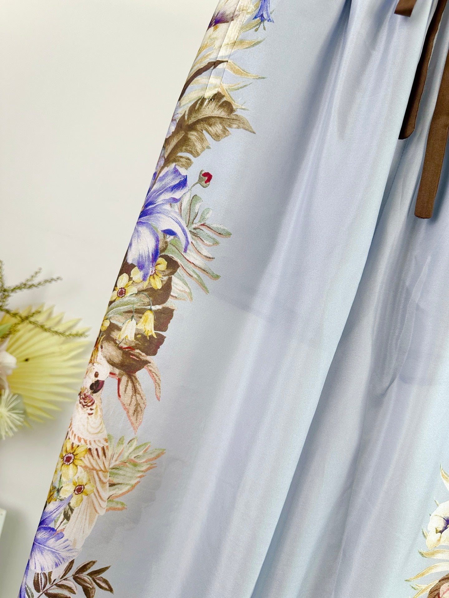 ZIMMERMANN WIDE-LEG PANTS WITH WAIST TIE 270125