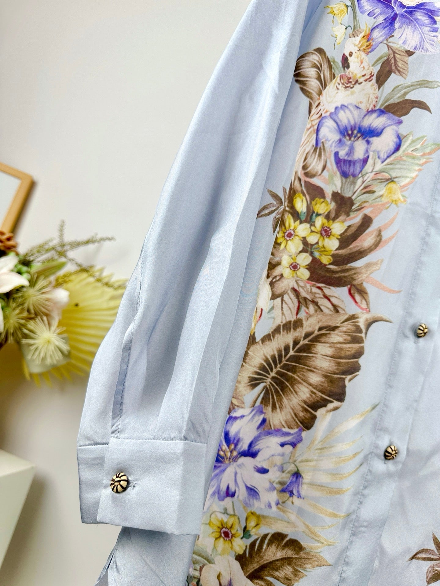 ZIMMERMANN LONG-SLEEVE CASUAL SHIRT 270126