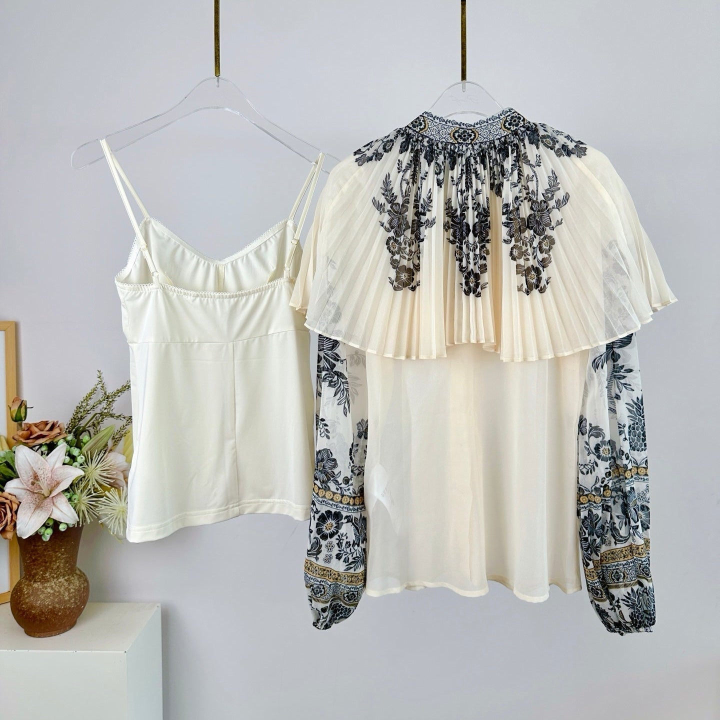 ZIMMERMANN PLEATED SHIRT 270192