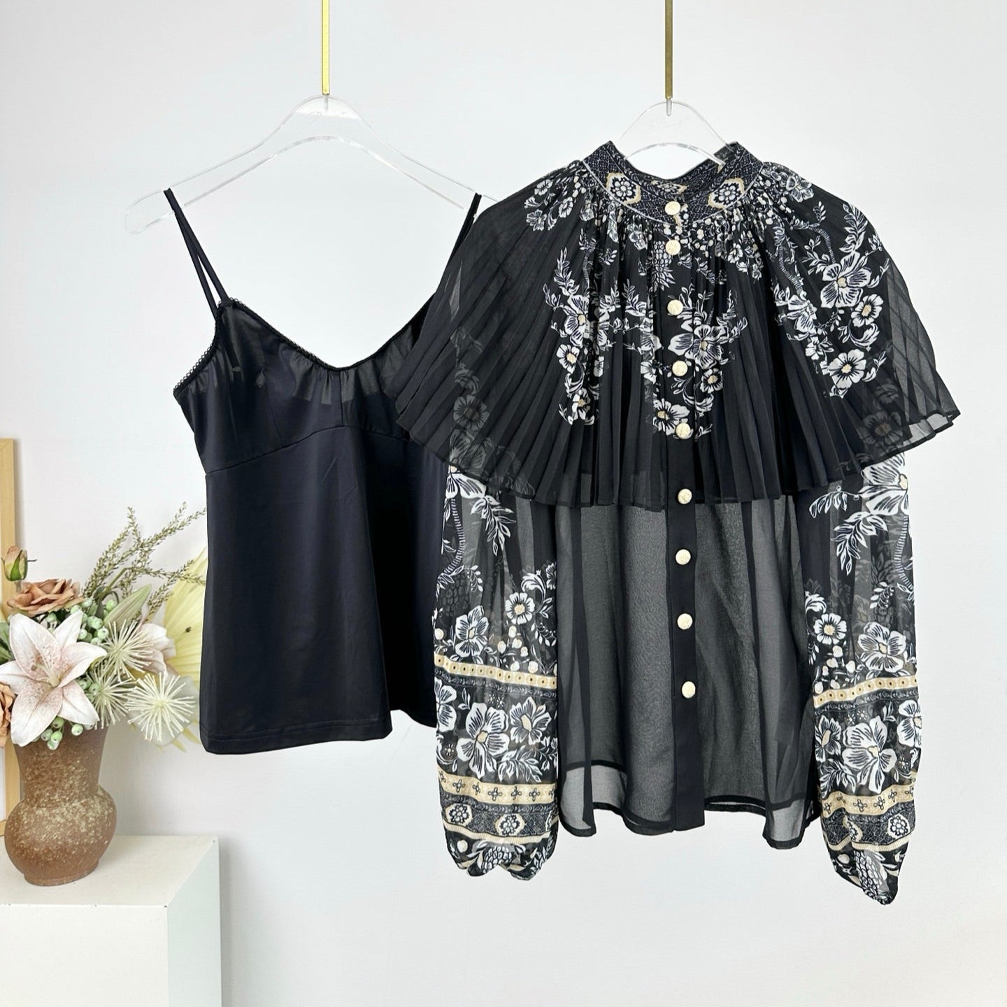 ZIMMERMANN PLEATED SHIRT 270195