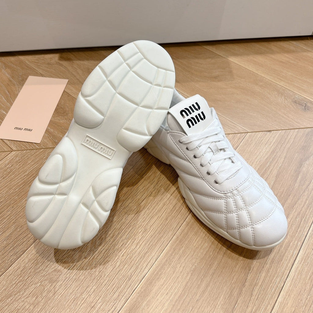 Women's Sneakers White Cowhide