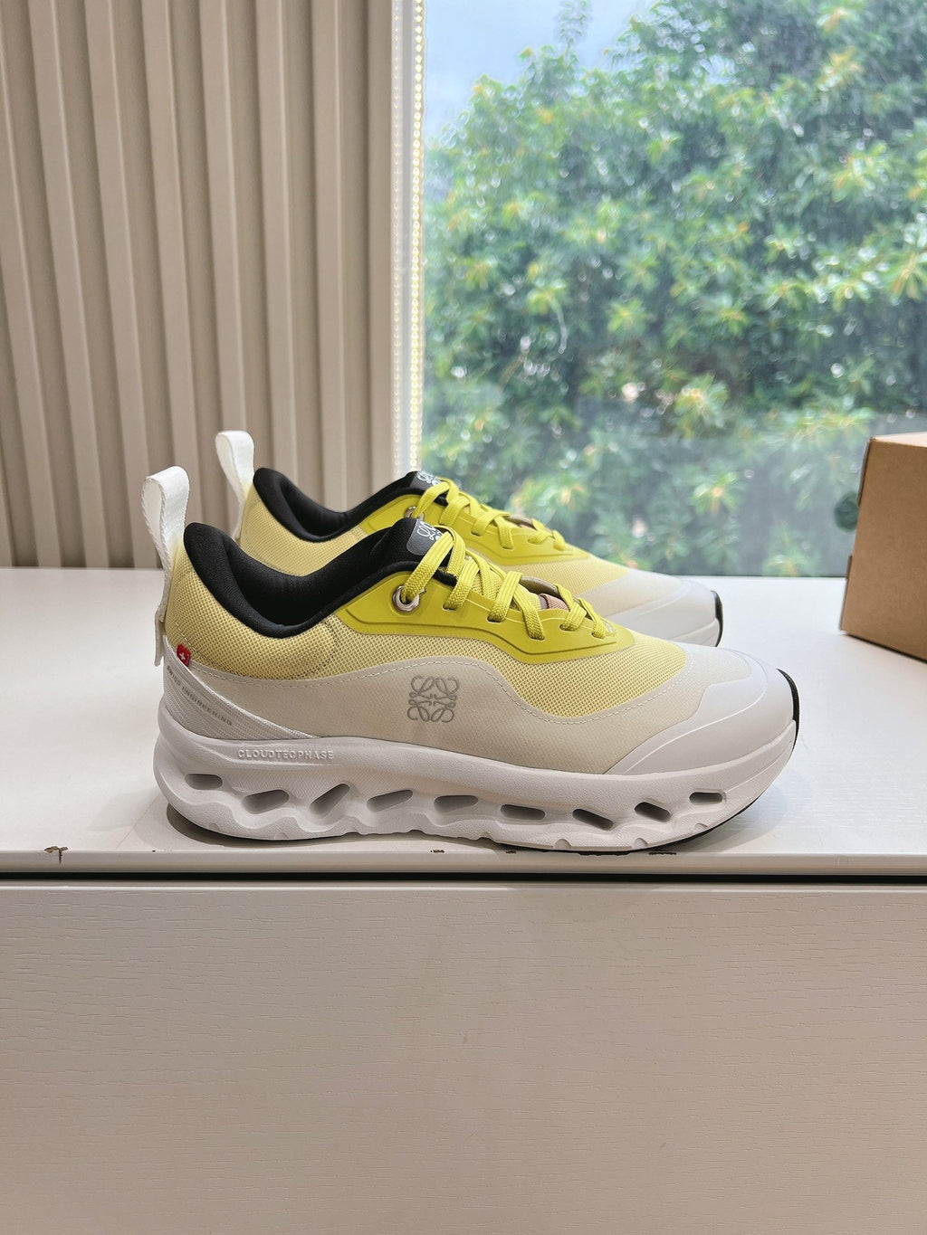 LW CLOUDTILT 2.0 SNEAKER WHITE AND YELLOW POLYESTER