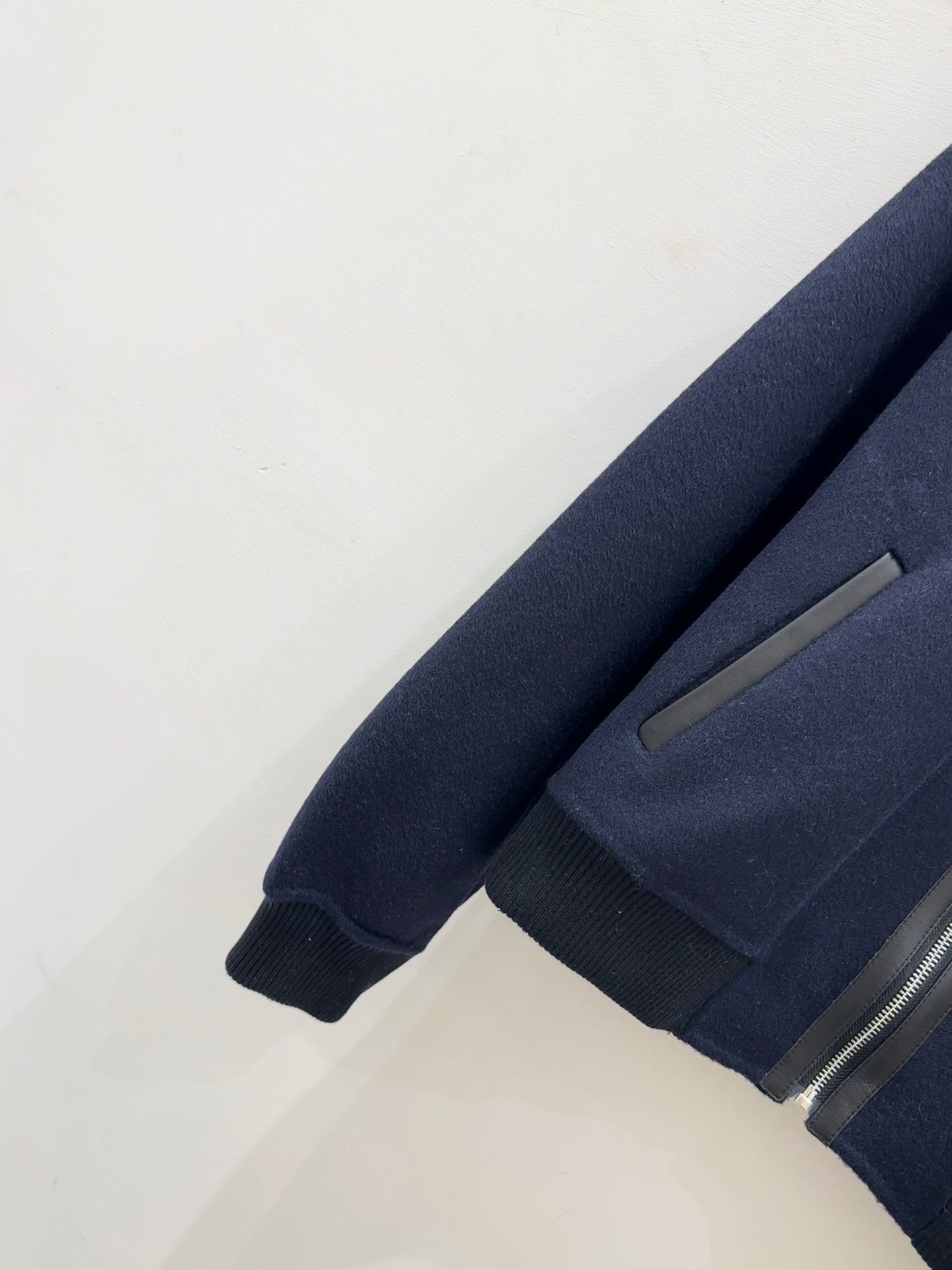 HERMES 25S CASHMERE COAT WITH SHEARLING COLLAR 251