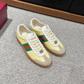 GG & ADIDAS SNEAKER KHAKI CALFSKIN