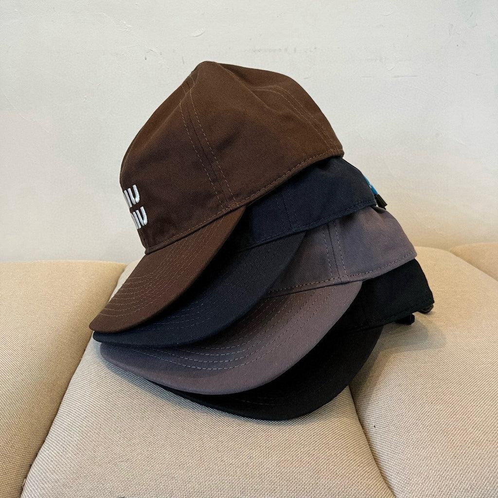 MM BASEBALL CAP IN NAVY BLUE KHAKI FABRIC STYLE 5