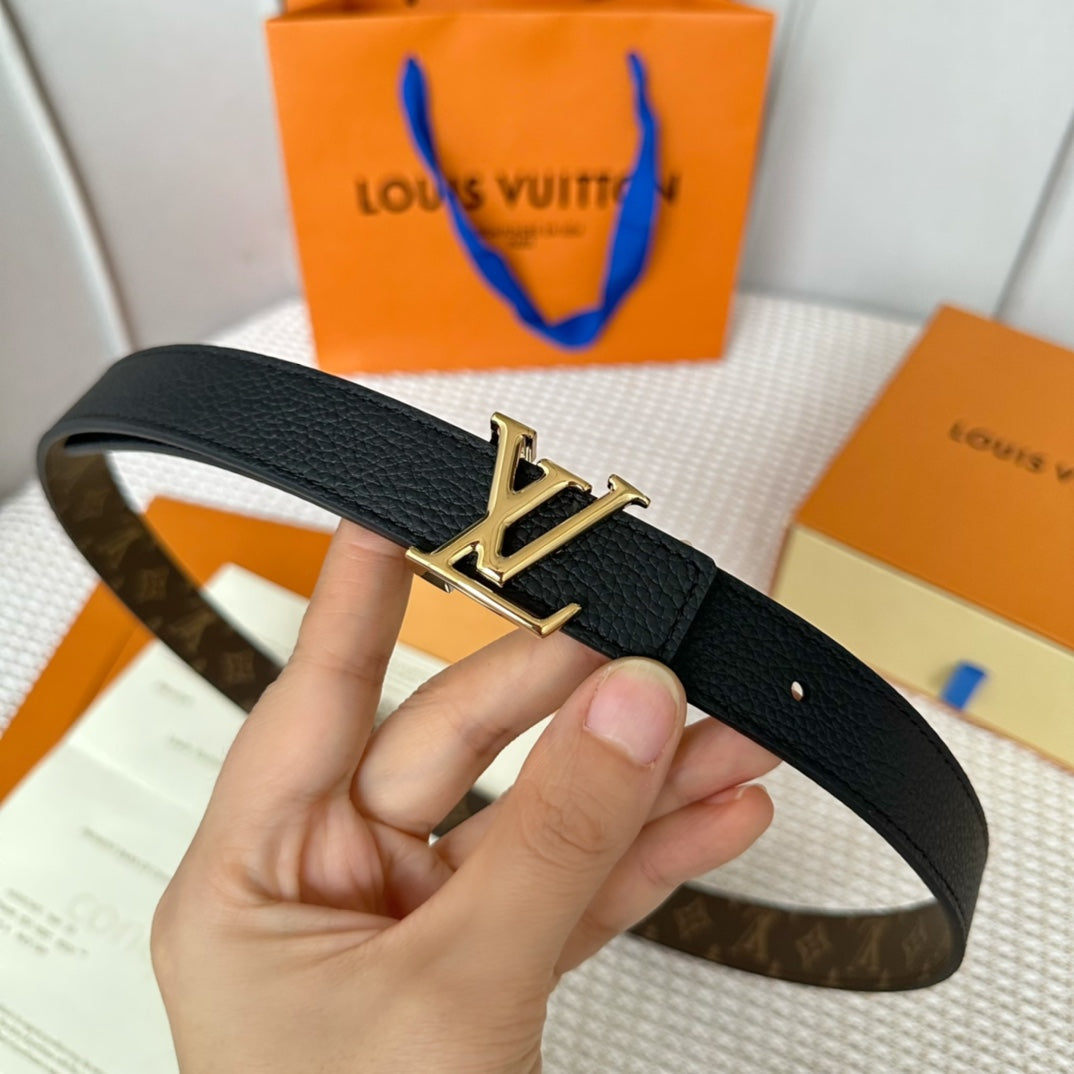 LV ICONIC 25 MM IN BROWN DAMIER CALFSKIN SILVER HARDWARE