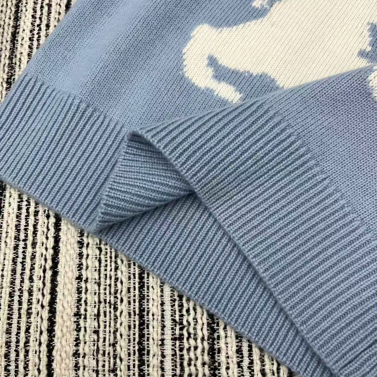 BURBERRY 25S SHORT-SLEEVED KNIT SWEATER 215