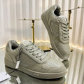 B27 LOW-TOP SNEAKER TROUT GRAY SMOOTH CALFSKIN