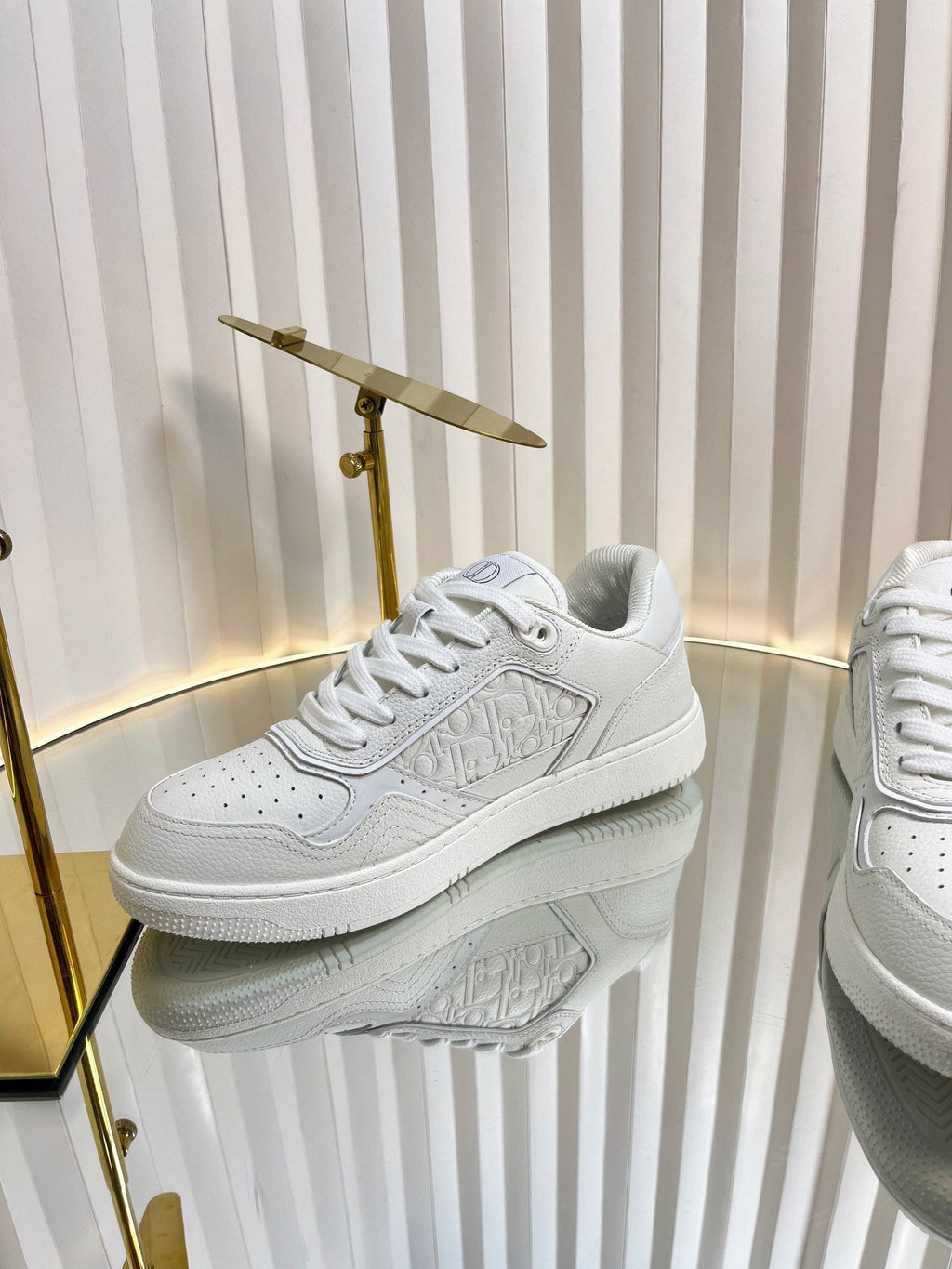 B27 LOW-TOP SNEAKER WHITE SMOOTH CALFSKIN