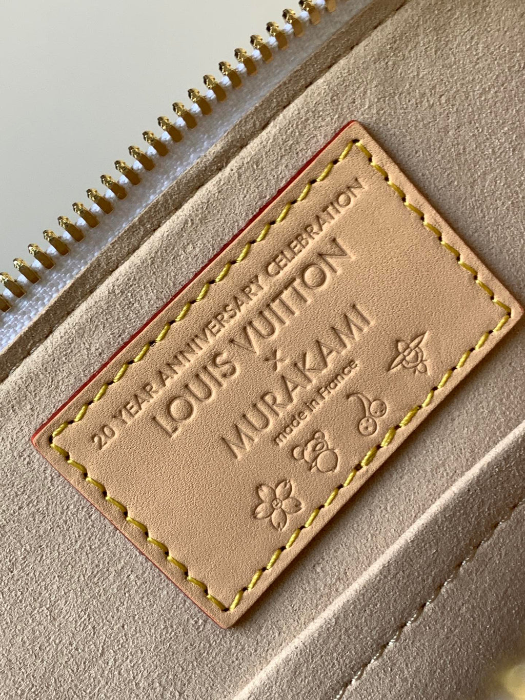 ALMA BB BAG 23 IN COLORFUL MONOGRAM COWHIDE GOLD-TONE HARDWARE