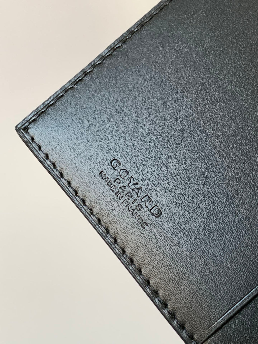 RICHELIEU CHECKBOOK WALLET 19 IN BROWN GOYARDINE CANVAS AND CALFSKIN