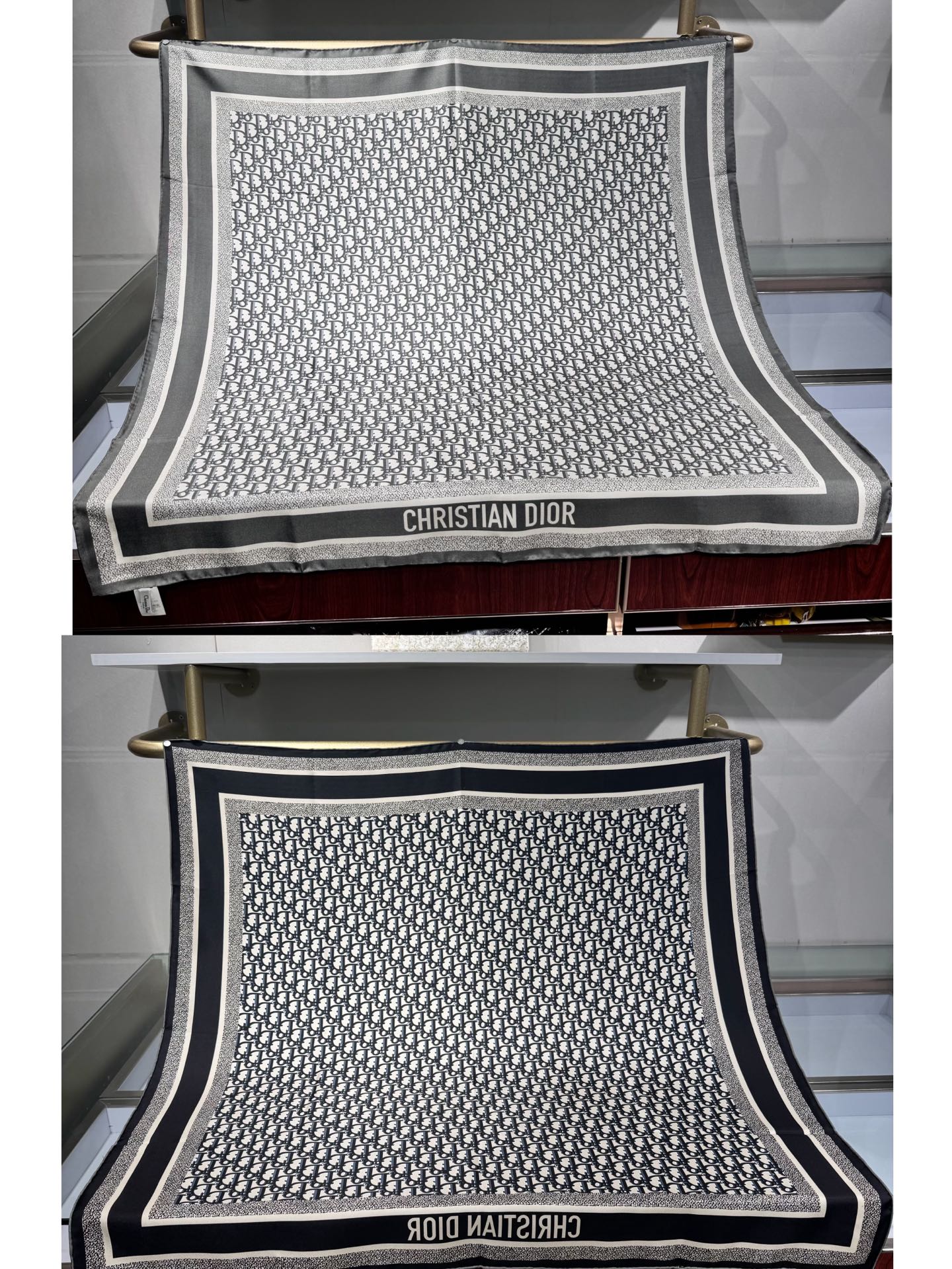 DIOR SCARF 90 CM IN SILK 726514