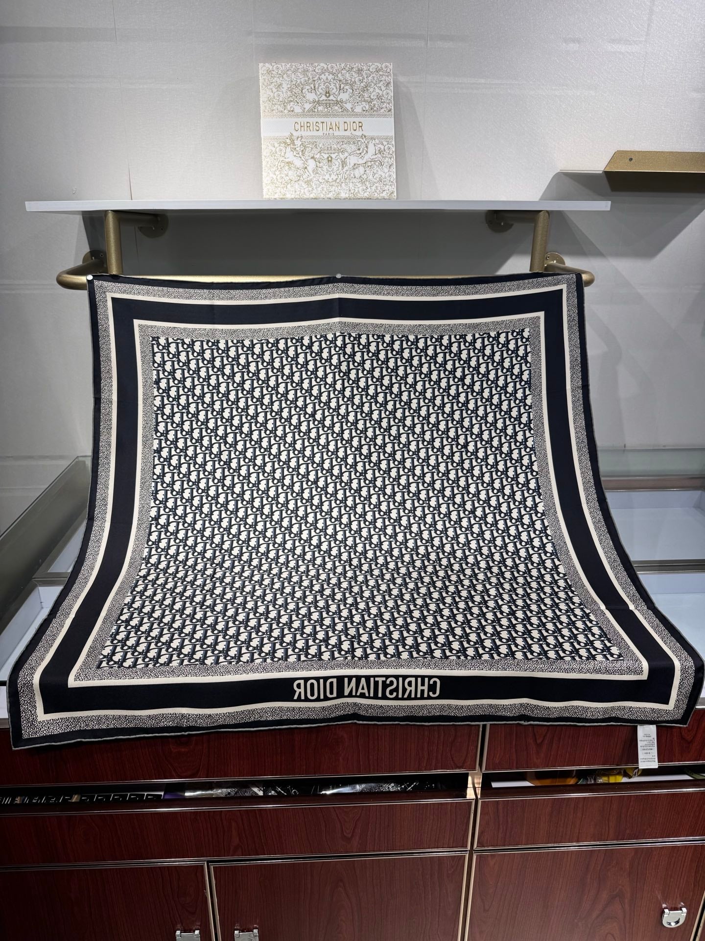 DIOR SCARF 90 CM IN SILK 726514