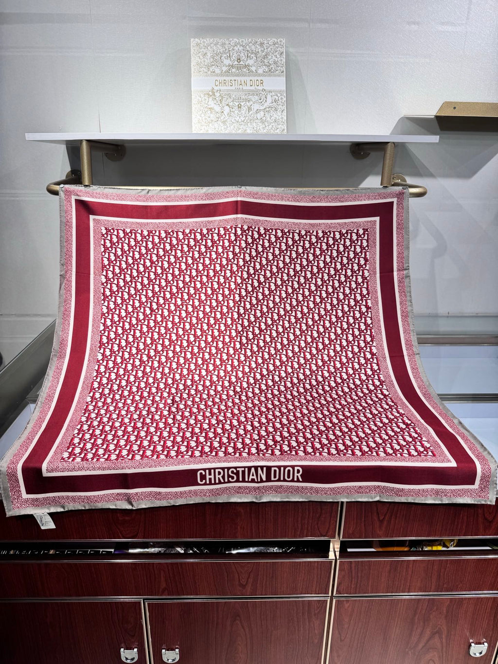 DIOR SCARF 90 CM IN SILK 726515