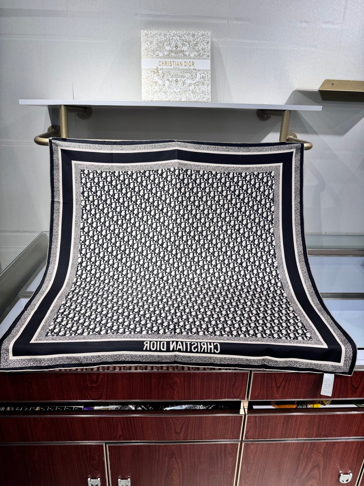 DIOR SCARF 90 CM IN SILK 726515