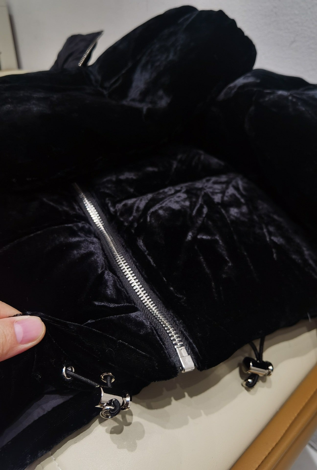 PRADA 25S VELVET JACKET 556