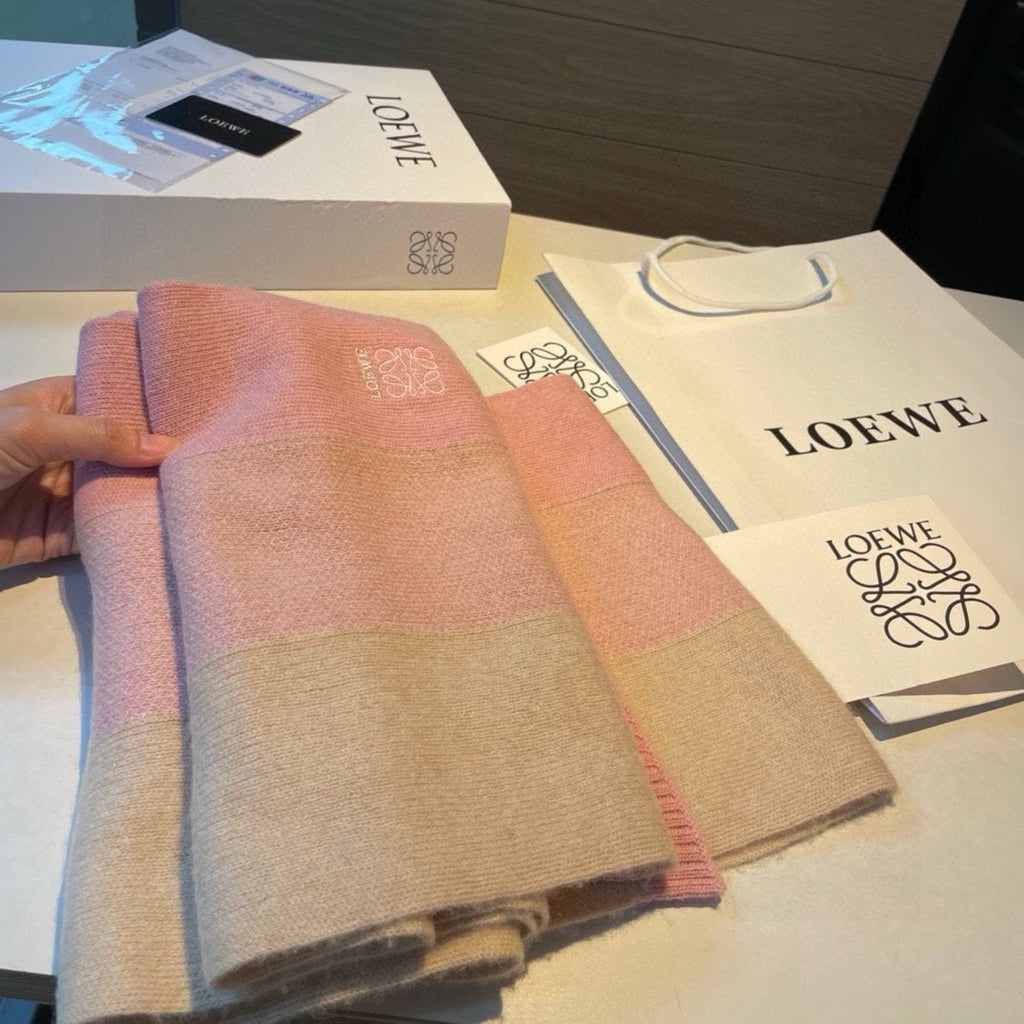 SCARF 190 CM IN LIGHT PINK CASHMERE 390836