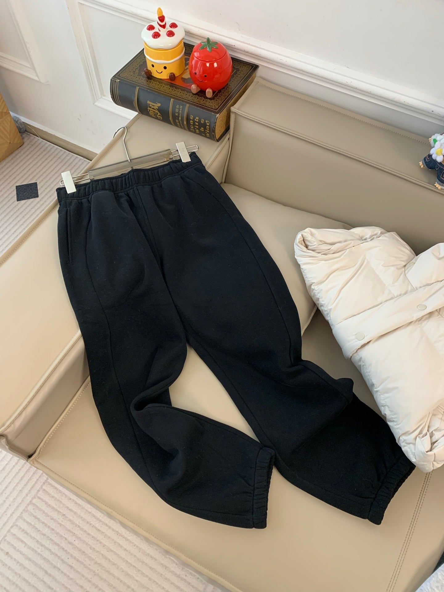 MAX MARA 25S FLEECE JOGGER PANTS 010