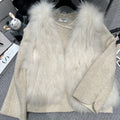 CHANEL 25S REVERSIBLE FOX FUR JACKET 592