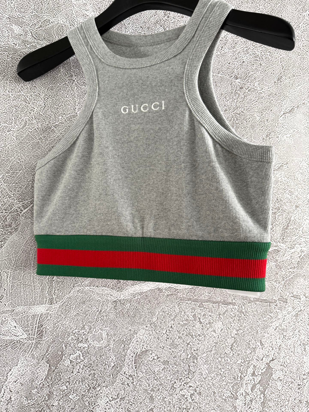 GUCCI CROPPED SLEEVELESS TOP STYLE 129