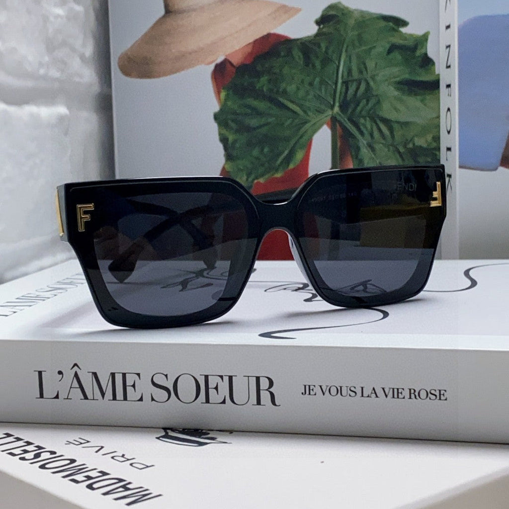 ROMA SQUARE FRAME SUNGLASSES 557153 IN ACETATE