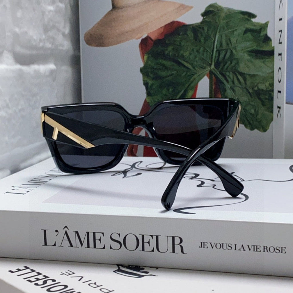 ROMA SQUARE FRAME SUNGLASSES 557153 IN ACETATE