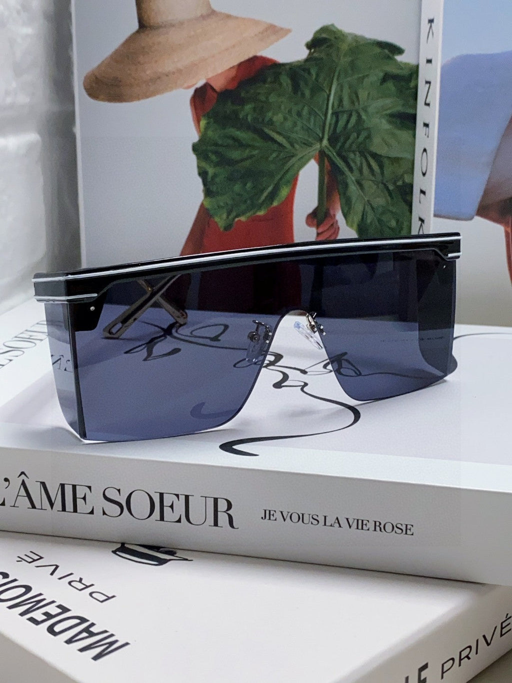 SUNGLASS CLUB M1U 566689 IN BLACK ACETATE