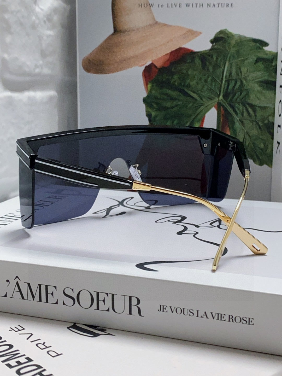 SUNGLASS CLUB M1U 566689 IN BLACK ACETATE