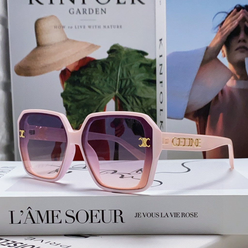 TRIOMPHE SUNGLASSES 548592 IN PINK ACETATE