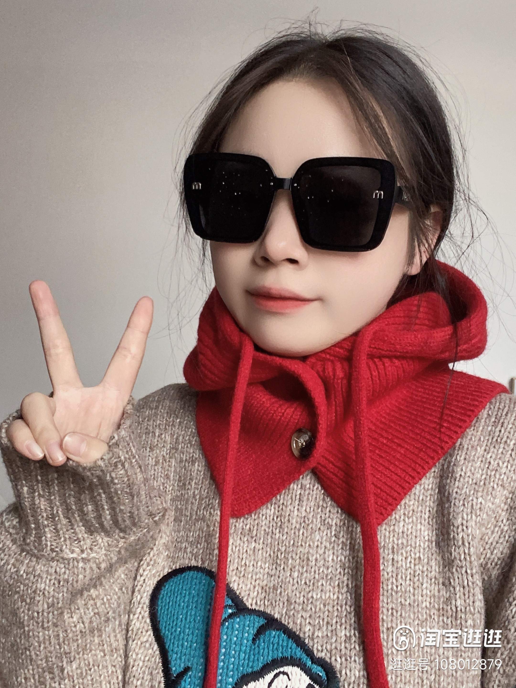 RUNWAY SQUARE SUNGLASSES 563199 IN ACETATE