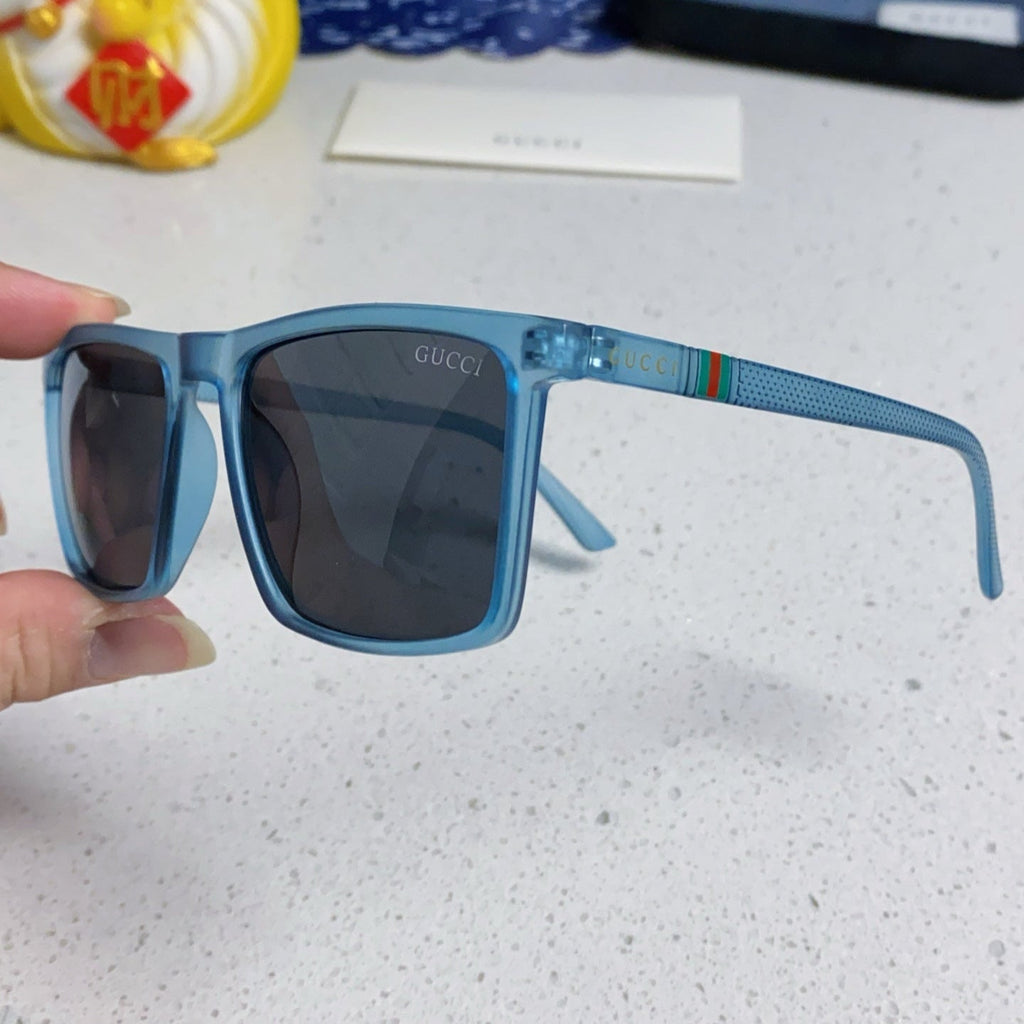 RECTANGULAR FRAME SUNGLASSES  563258 IN ACETATE