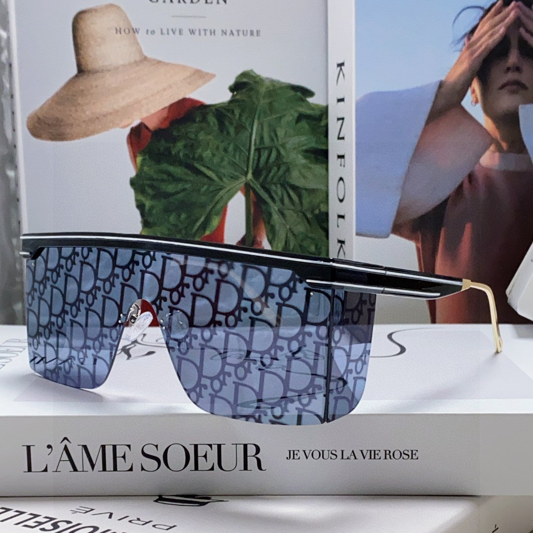 OBLIQUE SUNGLASS CLUB M1U IN BLACK ACETATE