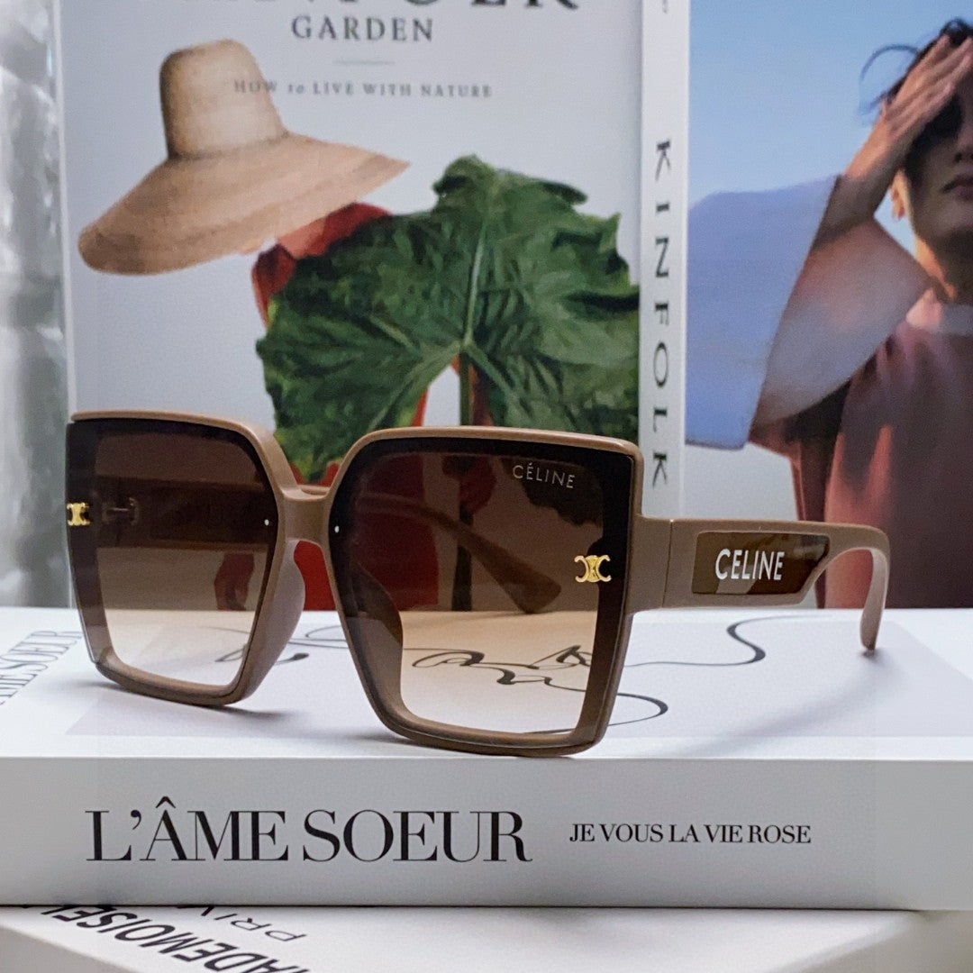 TRIOMPHE SUNGLASSES 573254 IN CAMEL ACETATE