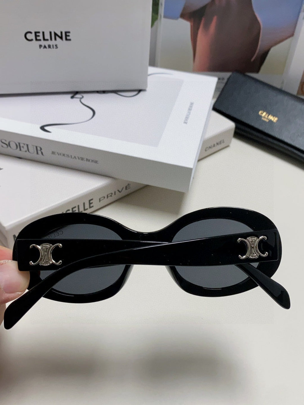 TRIOMPHE SUNGLASSES CL40194 IN ACETATE