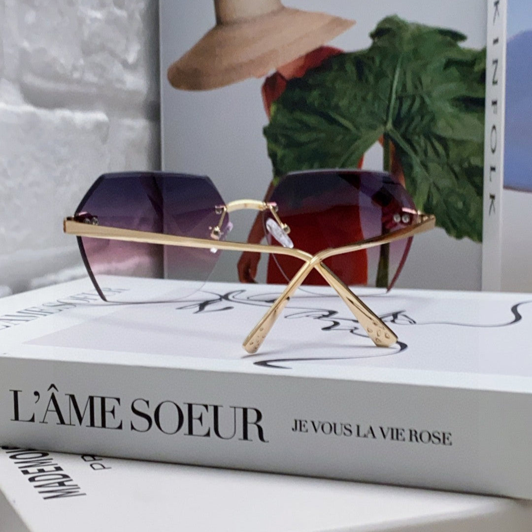 PANTHÈRE AVIATOR FRAME SUNGLASSES  575780 IN METAL